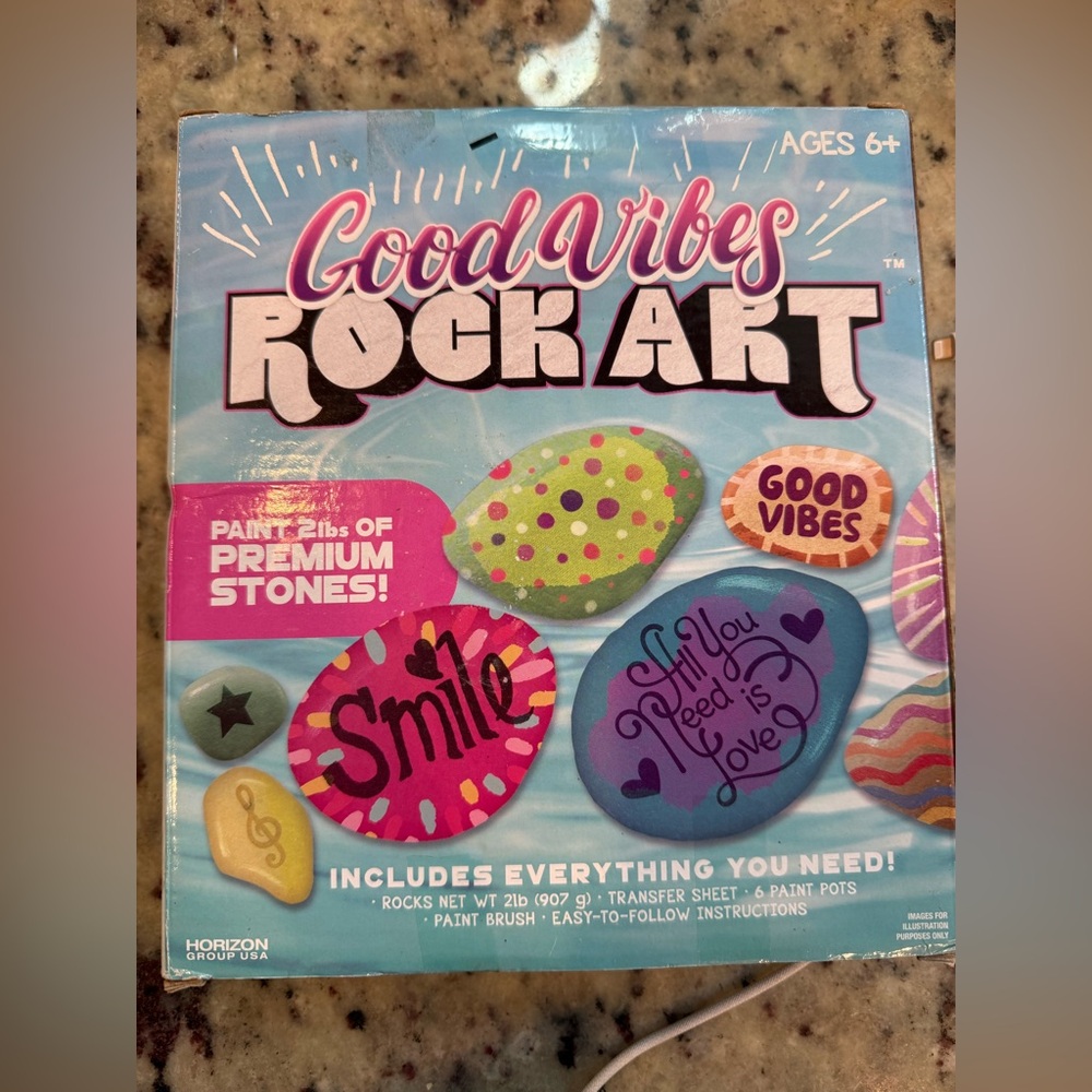Good Vibes Rock Art Kit